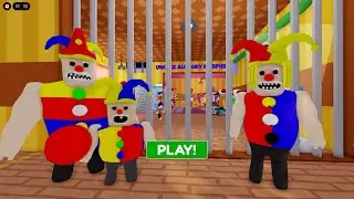 RONY POLICE FAMILY PRISON RUN ESCAPE! Obby roblox! Gameplay Walkthrough No Death 4K