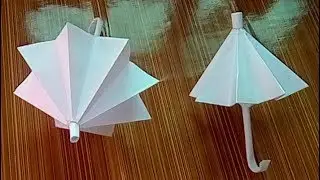 खोलने और बंद करने वाला कागज का छाता | Kagaj ka chhata | Kagaj ka chhata | Art And Craft By Niraali