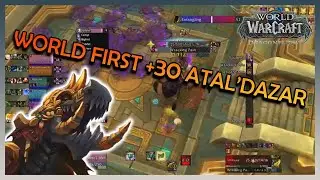WORLD FIRST +30 ATAL'DAZAR | AD BEST COMP M+ FORTIFIED | Daily WoW Moments #30 | #worldofwarcraft