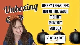 Disney Treasures - Out of the Vault T-Shirt Monthly Subscription  Unboxing - Amazon Exclusive