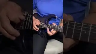 Jamming on a backing track in key of G