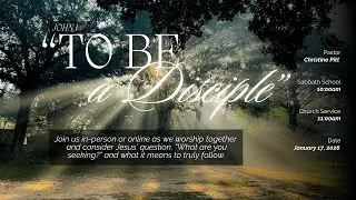 January 17, 2026 Church Service; 