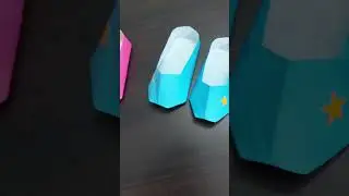 VERY EASY ORIGAMI SHOES #subscribe #easyorigami #diy #paper