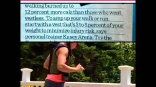 Women's Health Magazine Weighted Vest Feature @Powercakes