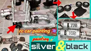 Paint for homemade monster rc car | diy rc car painting | rc car body paint 🎨 🫟.