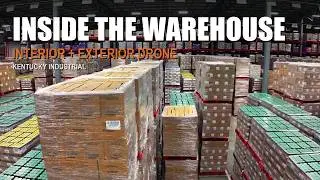 Aerial Video of Industrial Warehouse | Interior & Exterior Drone Footage | Kentucky