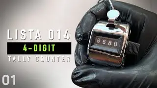 LISTA Tally Counter | ASMR Unboxing | User Manual | Ratings | Review | Essential tally equipment !?