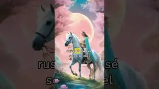 La princesse et son cheval blanc dans un monde enchant&eacute; #stories #princess #storytime #story