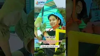 Zipline Madness in Agra! 💥 Soar Above the Rest at SHARK Waterworld! 🛫🌴