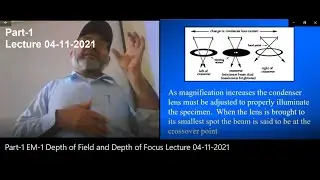Part 1 EM 1 Depth of Field and Depth of Focus Lecture 04 11 2021