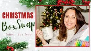 Christmas Box Swap/ Secret Santa Style Gift Exchange/ Mom Box Swap