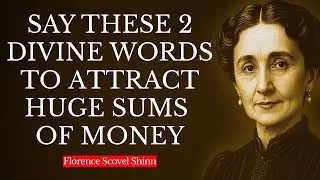 How to Attract HUGE Money Instantly Using Just These 2 Divine Words | Florence Scovel Shinn