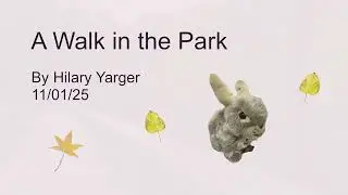 A Walk in the Park - Universal Design for Learning