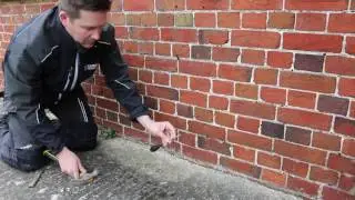 How to install a damp proof course....not