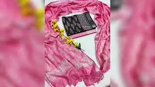 Full kota Doria suits, pure linen cotton suits hand block print vegetable dye By Sunheri fashion 