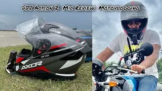 DJI Action 2 Motovlogging Setup External MIC Don't buy before watching this video!! Mic Review
