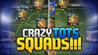 RAREST SQUAD IN FIFA 15? MY CRAZY TOTS SQUADS!!! FIFA 15 Ultimate Team