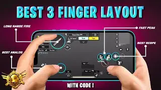 SETTING KONTROL 3 JARI AGAR LINCAH PUBG MOBILE | CARA SETTING KONTROL LAYOUT PUBG MOBILE