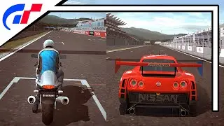 Gran Turismo 4 Spec II - Fuji Speedway - Nissan GT-R vs Suzuki Hayabusa