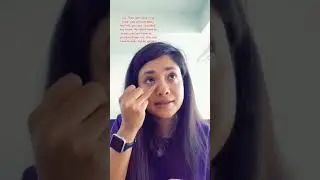 How to apply eye cream PROPERLY