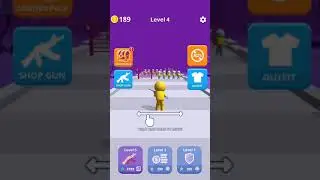 Gun clash 3d level 4 Gameplay Solution