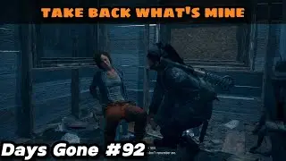 Days Gone 92 - Take Back What's Mine - Find Bounty Target: Crystal Adkins Walkthrough Gameplay