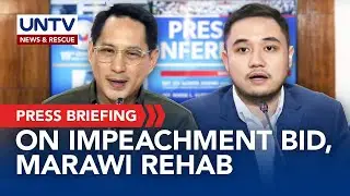 Rep. Adiong and Rep. Gutierrez talk about impeachment vs. VP Sara Duterte, other concerns