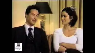 1999 Keanu Reeves and Carrie Anne Moss / The Matrix in Sydney