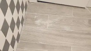 How to clean grout. 