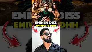 EMINEM DISS EMIWAY & DHH 🔥#shorts #eminem #youtubeshorts #emiwaybantai #youtubeshorts