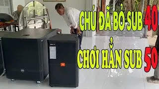 Sub Điện Bass 50 RCF 18S Pro.Đ&aacute;nh Cực Khủng Với Bộ D&agrave;n JBL Gia Đ&igrave;nh