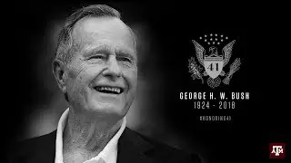 Welcoming President Bush To Aggieland For The Final Time