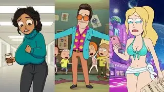 Cured Sora 2 AI Rick and Morty Trailers P.1