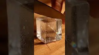 The Sound of Shattering Glass Watermelon &mdash; Ultra Macro ASMR Experience