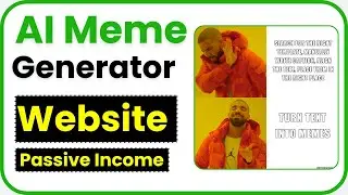 Create a Viral AI Meme Generator Website &ndash; Step-by-Step Tutorial Using FREE AI Tools