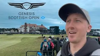 I got invited to a VIP experience at the SCOTTISH OPEN! (2024)