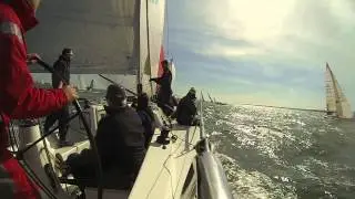 Yacht Racing J/109 21-04-13 - Go-Pro on Board Diamond Jem, UK