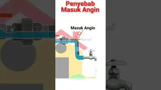cara mengatasi pipa toren masuk angin #tandonair #tandon #tankiair #pompaair #pompaotomatis