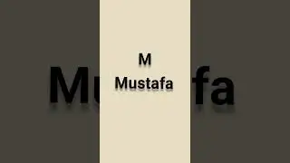 Mustafa name Status