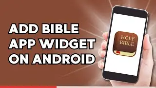 How to Add Bible App Widget on Android