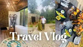 Travel vlog|| Celebrating hubby’s birthday|| Umoya Safari Lodge|| Black rhino reserve||mini-haul||