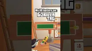 My VR Battery on Gorilla Tag vs Rec Room