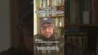 Come to common terms #religion #crosses #backtothebible #march30 #muftimenk