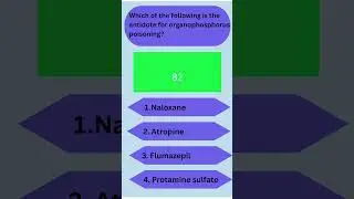 key poisoning MCQ in the pharma exam #trending #shorts  #pharmacy #poison #science