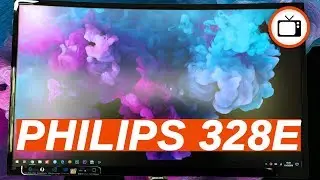 Un monitor full HD per la casa, AMPIO e CURVO: Recensione Philips 328E8QJAB5