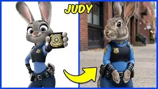ZOOMANIA 2 im echten Leben 😱 + Rate die STIMME...! 🔊😍 Judy🐰 Nick🦊 Gary🐍 Flash🦥