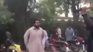 #UOP          University of Peshawar student protest  Police attacked on them