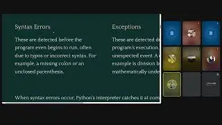 Lesson 24. Error handling in Python