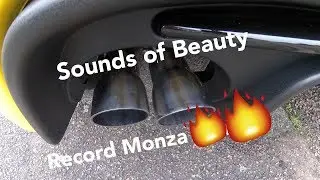 Record Monza Exhaust System - Abarth 595 Competizione 2017 - Sounds of Beauty