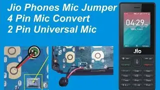 Jio Phones Mic Jumper 4 Pin Mic Convert 2 Pin Universal Mic
